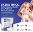 4 Pack Comficove Refills Compatible with DEKOR CLASSIC Diaper Pails | | Extra Thick Diaper Pail Refill Liners | Fresh