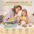 Sets 3-5 Playset 3 4 5 6 Wooden Tea for Little Girls Play Food Cake Toys Toddlers Kitchen Accessories Pretend Play