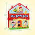 3 4 5 Coogam Toddler Felt Montessori Busy Book, Activity Busy Sensory Boards Fine Motor Skill Quiet Book Car Travel