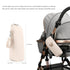 Monetais Insulated Baby Bottle Bag with Adorable Bear Embroidery - Breastmilk Cooler Travel Bag for On-the-Go, Portable