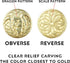 50 PCS Gold Coins & PU Leather Bag - DND Metal Coins for Board Games, Fantasy Coins as Game Tokens