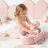 eDollable 12 Inches Set 3+ Baby Doll Toys with Accessories, Includes Doll Carrier Bassinet Bed, Pacifier and Blanket