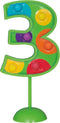 Vibrant Light-Up Accessory Green Flashing Number "3" Decoration - 6.75" (1 Pc.) for Memorable Moments