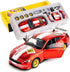 1/42 Ford Mustang Car Model, Take Apart Assembled Car, DIY Educational Building Toys for Children, Red