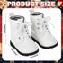3 18 Inch Bencailor Pairs Winter Doll Boots and Shoes Christmas Dolls Shoes American Themed Boots Skates for Dress