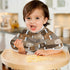 decor gift 4 Pack 22x11in Cotton Neutral Burp Cloths Easy Care Naughty Ocean Brown Bear Milk Spit Up Cloth for Gender