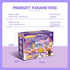 Set Set 3 4 5 6 7 8 9, Set Tea Party for Little Girls, Pretend Dessert Food for Kids Age Kids Kitchen Pretend Play
