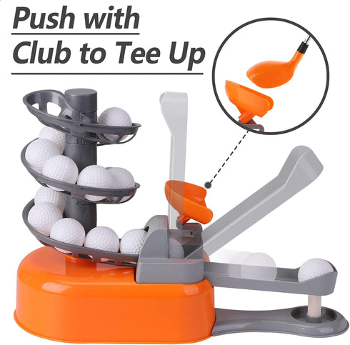Set 3-5, 4 6 7 8 iPlay, iLearn Kids Golf Toys W/Left & Right Club Head, Boys Outdoor Sport Toy Age Toddler Indoor Golf