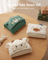 1 Pack, Blissful Diary Muslin Baby Hooded Towel Soft & Absorbent Bath Towel for Infant, Toddler, Unisex, Baby Gift