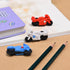 18Pcs Motorcycle Erasers for Kids, 3D Mini Motorbike Vehicle Puzzle Take Apart for Party Favors and Classroom Rewards