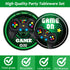 96 Pcs Video Game Plates and Napkins Party Supplies, Gaming Party Tableware Set for Kids Birthday