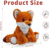 Hideekoog 1-3 -8.5 Inch Fox Stuffed Animal Toy, Soft Huggable Fox Plush Toys for Kids, Cute Animal Gift for Boys Girls