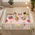 GuoChe Set 50'' 50'' Cute Food Cartoon Pattern Large Non-Slip Baby Gym & Activity Mat for Floor Waterproof Baby