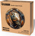 LEOGOR Wooden Puzzle for Adults - Whimsical Owl Haven - 350 Piece Large Nature Inspired Round Mandala