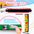 24 Row,16 Pcs Kids Harmonica,Cartoon Harmonica Toy with Double Holes Toddler Harmonicas for Beginners' Musical