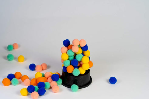CMYK The Fuzzies - Gravity Defying, Squishy Stacking Game