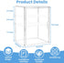 Countertop, 3 2 LANLISA Baby Bottle Storage Organizer for Tiers Clear Acrylic Bottles Station Organizer, Bottle Storage