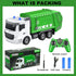 2.4Ghz Remote Control Garbage Truck Toys, 1/24 Scale RC Waste Management Truck for Boys Age 3-8