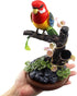Tipmant Talking Parrots Birds Toys, Electronic Animal Pets Decoration with Recording Playback Function