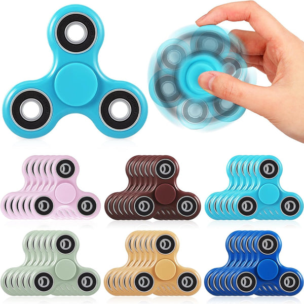 Silipull 36 Pcs Fidget Spinner Toy Bulk Sensory Fidget Toy for Kids