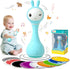 alilo Smarty Bunny Baby Rattle Musical Light Up Toys, Infants Newborns Baby Toys