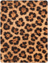 CZXW 52" 28" Leopard Fur Print Crib Sheets Fitted x Natural Cotton Soft & Breathable for Baby Crib Mattress