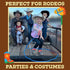 Children’s Cowboy Kiddie Trick Rope Lasso - Pre-Tied for Ages 4-10
