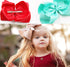 DeD 20 Pcs 8" Hair Bows Clips Boutique Grosgrain Ribbon Big Large Bows for Baby Girls Teens Kids