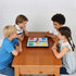 Set 9.84 Inches Magnetic Ludo Board Game with Folding Board Classic Travel Games for Kids and Adults