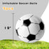 LovesTown 3PCS Inflatable Soccer Balls, 12inch Beach Balls for Kids Summer Swimming Pool Game