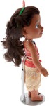 Plymor DSP-60S Silver Adjustable Doll Stand, Pack of 6, fits 10-14 inch Dolls, Waist 2-2.5 inches Wide, 5.5-7 inches