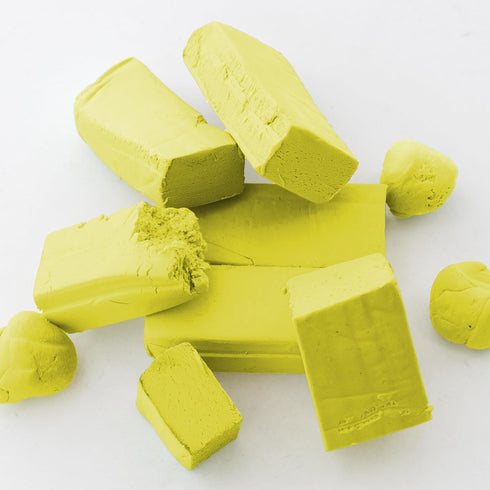 BAZIC Modeling Clay Yellow Color 1 LB, Modeling Dough Art Craft Non Toxic Gift for Artist Kids, Bulk for Classroom, 1-Pack by BAZIC Products
