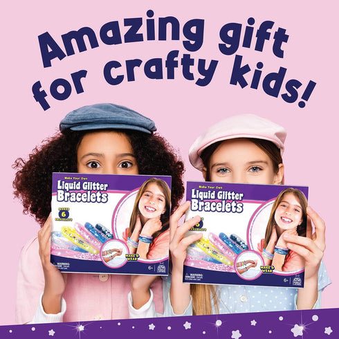Make Your Own Bracelet Making Kit for Girls, Gifts for 6-10 Year Old Girls, Craft Kits for Ages 8-12, Kids Jewelry
