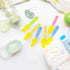 AUEAR Milk Bottle Nipple Brushes, Pacifier Sponge Cleaning Set for Bottles and Accessories (8 Pcs)