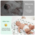 2 Pack 32"x 16", FIOBEE Changing Pad Cover Waterproof Quilted Diaper Change Table Sheets Breathable & Ultra Soft