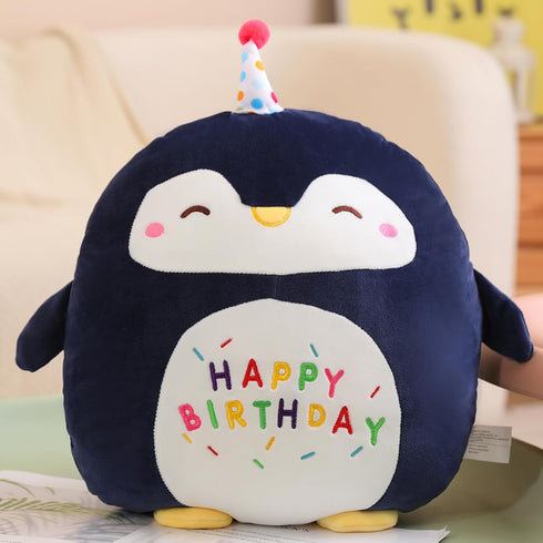 Litence Adorable Penguin Plush Toy - Happy Birthday Gift for Kids