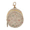PYBUG Bear Round Pacifier Storage Case, Polyester & TPU Lined with Hook Buckle,