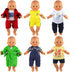 6 Sets 14 16 Inch 18 Inch BARWA Boy Doll Clothes Doll Clothes Daily Casual Clothes Outfits Compatible for to and Dolls