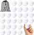 100 Pcs Mini Volleyball Stress Balls - Bulk Volleyball Party Favors, Tiny Foam Sports Balls with Storage Bag for Kids