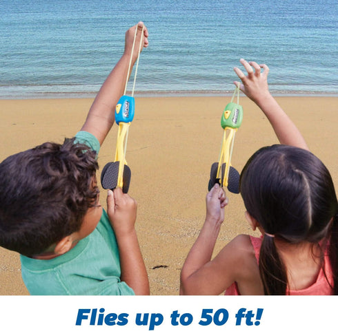 Kidoozie 6 50 Slingshot Rocket - STEM Toy for Ages and Up - Whistling Rocket Launches Up to Feet