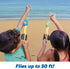 Kidoozie 6 50 Slingshot Rocket - STEM Toy for Ages and Up - Whistling Rocket Launches Up to Feet