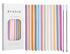 Mini Short Pinch Test Passed 5.5" Replacement Reusable Silicone Small Straws for Toddlers & Kids, Safe Fun for Baby