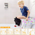PAPERKIDDO 20 Pack Set Disposable Toilet Seat Covers Pink Unicorn Design Waterproof Potty Training Seat Cover Extra