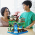 Cherry Blossom Bonsai Tree Micro Building Block Set, Japanese Sakura Tree Toys for Adults Kids