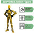 9PCS T-13 3D 13 Dummy 13 (9 EIMONEY Assembly Completed Action Figure Printed Multi-Jointed Movable,Lucky Action