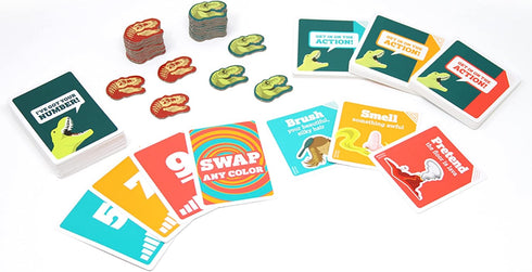 On a Scale of One to T-Rex by Exploding Kittens: Card Game for People Who Are Bad at Charades