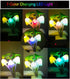 2 Pack AUSAYE Sensor Led Night Light Plug-in Wall Lamp Color Changing Mushroom Night Light for Kids Adults NightLight
