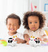 Dollibu Cow Bath Water Squirter Toy - Floating White Rubber Bath Toy, Cool Animal Squirting Bathtime Play Water Toy