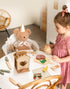 16pcs Set Playset, ROBUD Kids Play Kitchen Knife - Wooden Cooking Montessori-Inspired Pretend Kitchen Toys