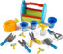 PowerTRC 14 Pieces Gardening Tool Box, Outdoor Learning Garden Tool Set for Boys and Girls Ages 3+